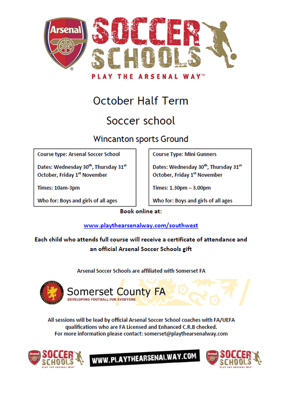 Arsenal Soccer School poster