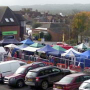 Rain Doesn’t Dampen Wincanton Street Market Spirits