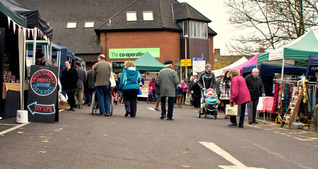 The third Wincanton Street Market, 20th November 2013