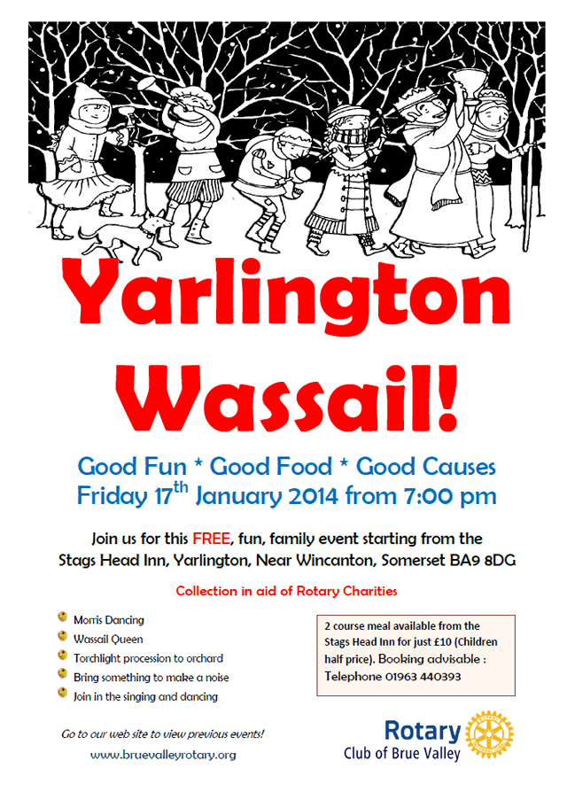 Wassailing poster