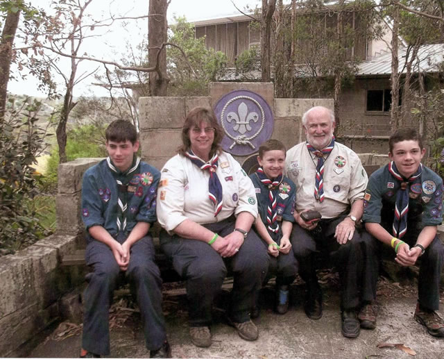 Scouts expedition members