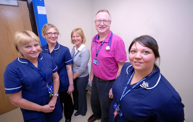 Wincanton Health Centre Minor Injury staff