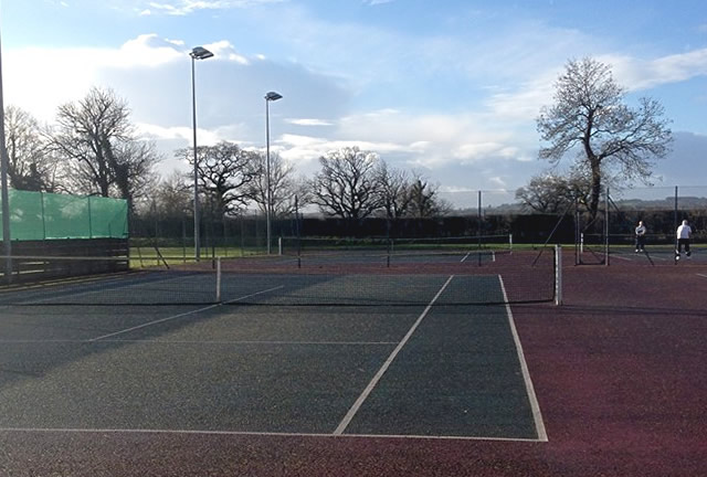 Wincanton Sports Ground floodlit tennis courts