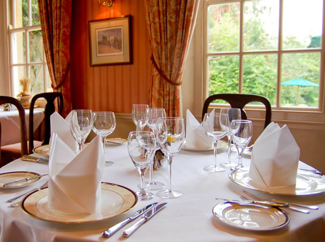 Holbrook house, dining table