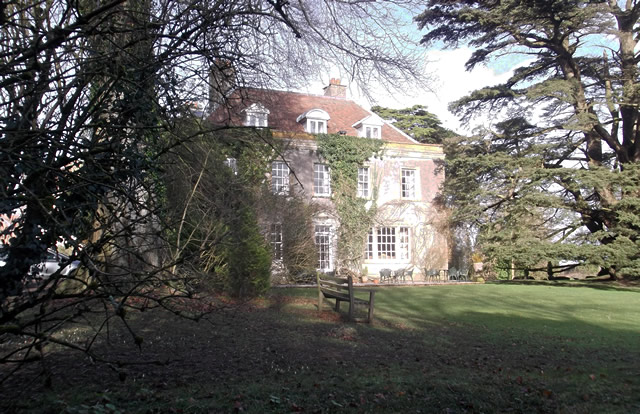 Holbrook House, rear garden