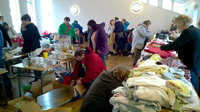 C.A.T.C.H. jumble sale, February 2014