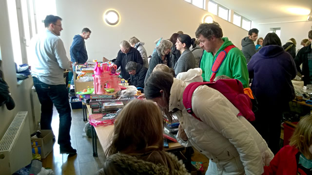 C.A.T.C.H. jumble sale, February 2014