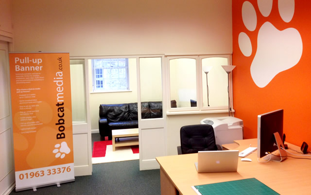 Bobcat Media's studio