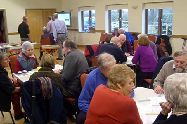 Wincanton Parkinsons Group meeting in Charlton Musgrove Memorial Hall