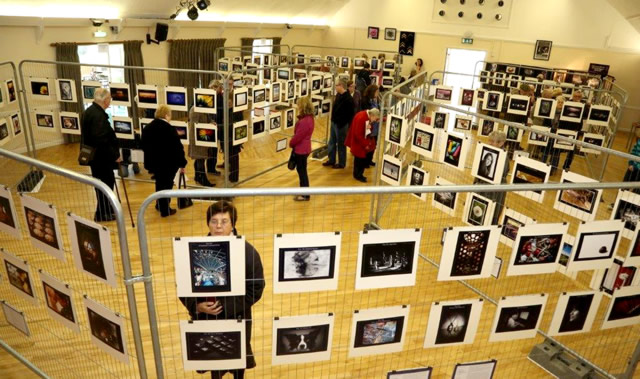 Trixie Hiscock's 365 Project exhibition in Wincanton Memorial Hall