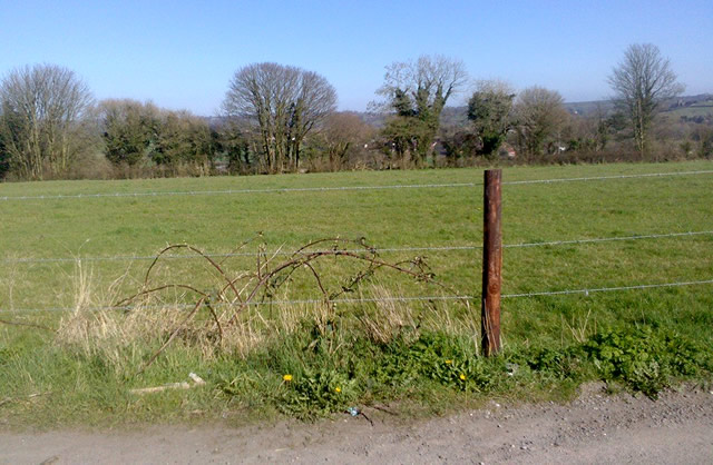 A field on the Windmil Farm site, Wincanton