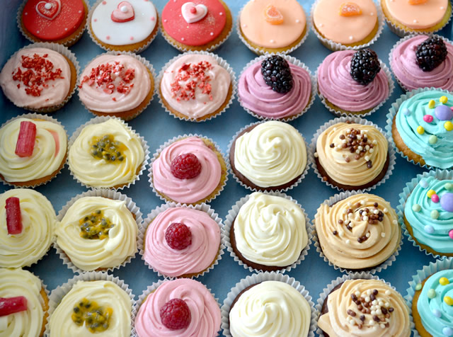 Cupcakes from The Small Cake Shop, Wincanton High Street