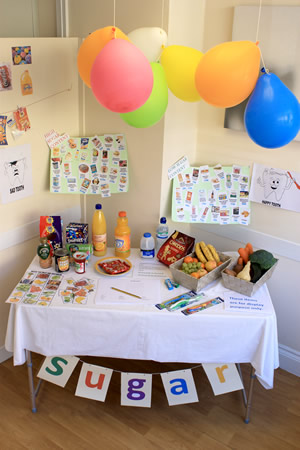 Wincanton Smile Centre's 'Sugar' display