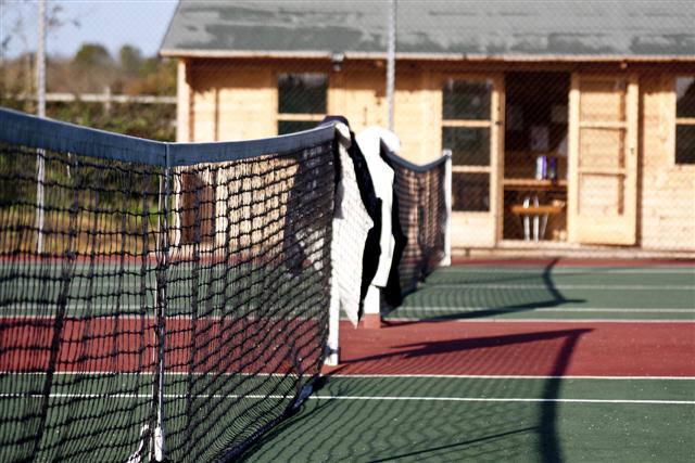 Tennis courts at Wincanton Sports Ground