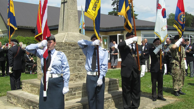 Wincanton Remembers the Crash of Old Faithful