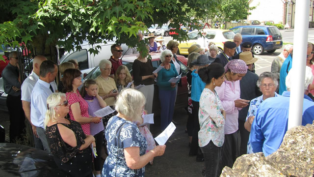 Wincanton Remembers the Crash of Old Faithful