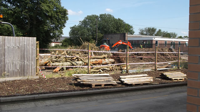 Lidl extension works