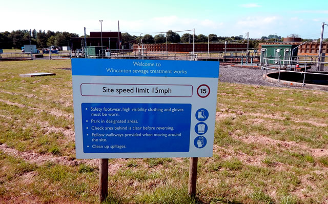 Wincanton sewage treatment works