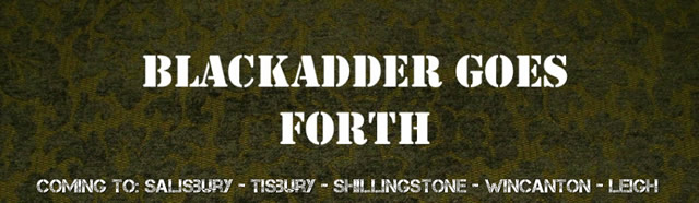 Stab in the Dark threatre company Blackadder Goes Forth banner