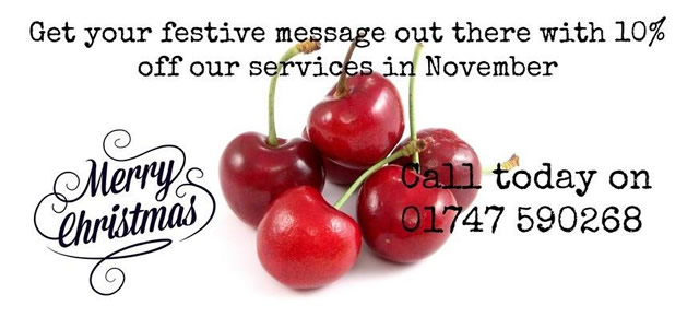 Cherry Pip Marketing 10% discount during November 2014