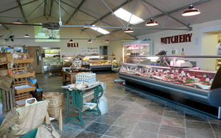 The deli and butchery at the new Kimbers' Farm Shop