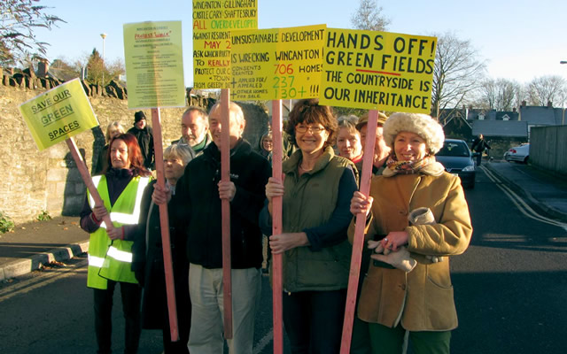 Wincanton in Crisis banners