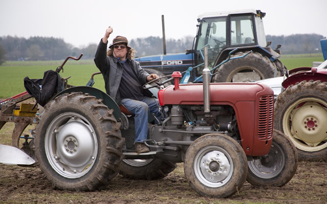 Ploughing match at Lower Zeals, near Mere