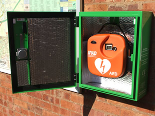 Wincanton's defibrillator unit, unlocked