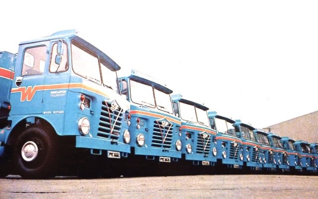 Wincanton Transport lorries