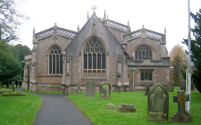 Wincanton Parish Church, looking West