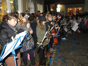 King Arthur's School musicians