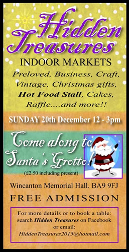 Hidden Treasures indoor market, 20th December 2015