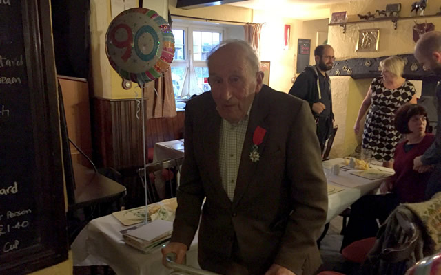 John Keynes celebrating his 90th birthday