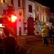 Christmas Eve Celebrations End in Flames at The Bear Inn