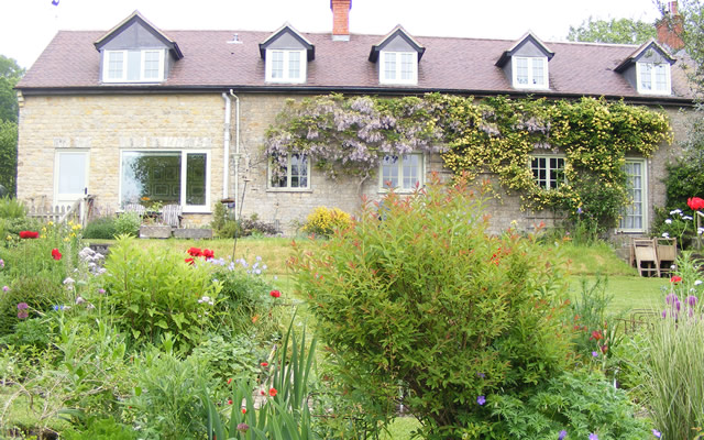 Snape Cottage, rear