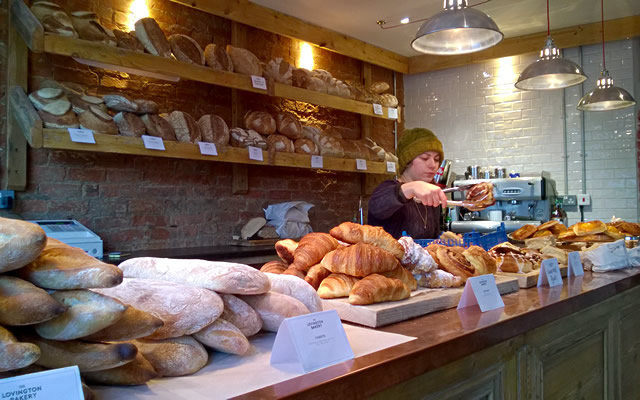 Breads and sweets at The Lovington Bakery, Wincanton