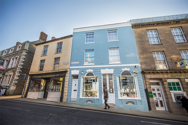 Newly renovated, goldsmith, Alex Appleton, 13 Market Place, Wincanton