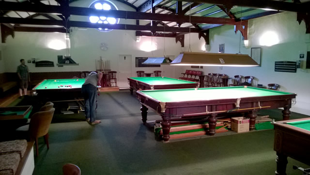 Mill Street Social Club snooker tables