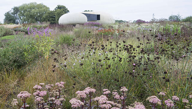 Hauser & Wirth gardens in Bruton, Somerset