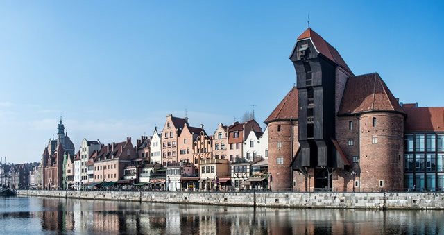 Medieval Crane, Gdansk by Lachlan Fraser