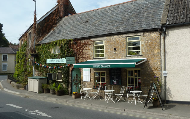 Truffles restaurant in Bruton