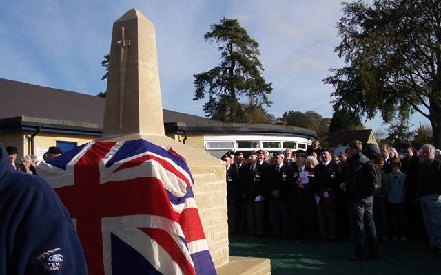 10th anniversary of the Wincanton War Memorial