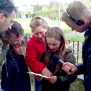 BBC Somerset radio broadcast from Cale Park last Sunday