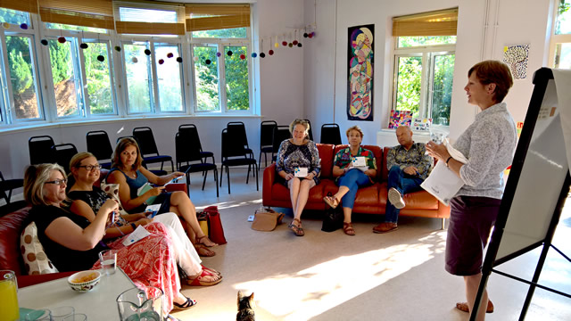 A dementia friends information session held at the Balsam Centre