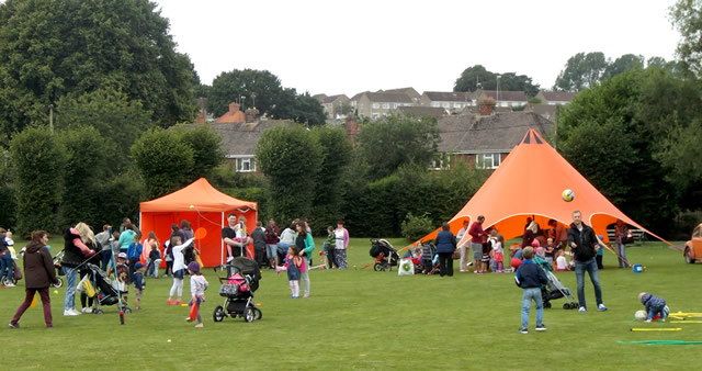 One of last year's Playdays in Wincanton