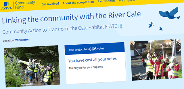 The Aviva Community Fund project page for C.A.T.C.H.