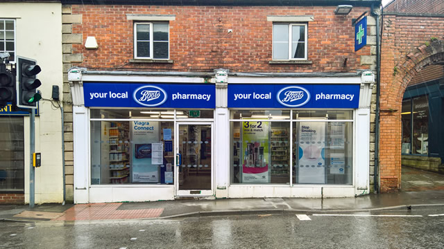 Boots Pharmacy on Wincanton High Street