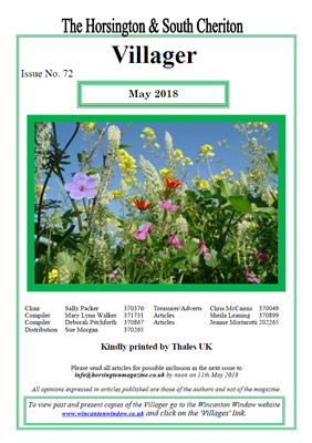 The cover of the Villager magazine, for Horsington and South Cheriton