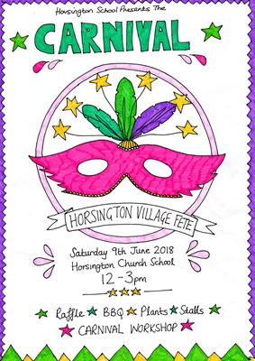 Horsington Village Fete 2018 poster