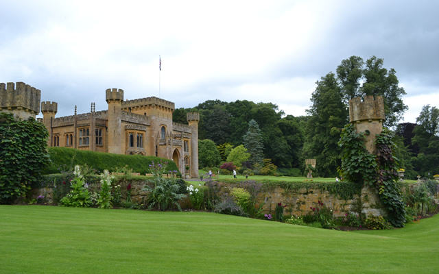 Compton Castle and gardens, near Wincanton